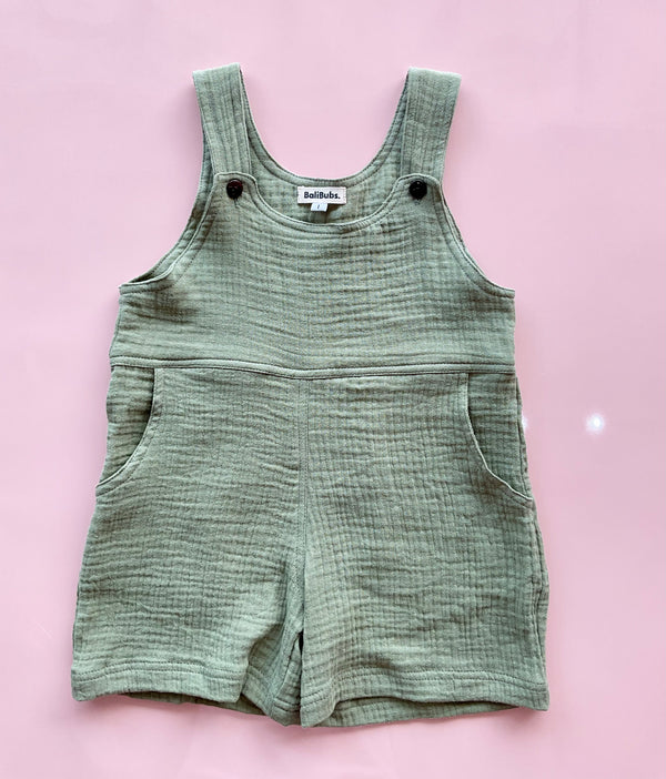 Unisex Jumpsuit in Sage Green